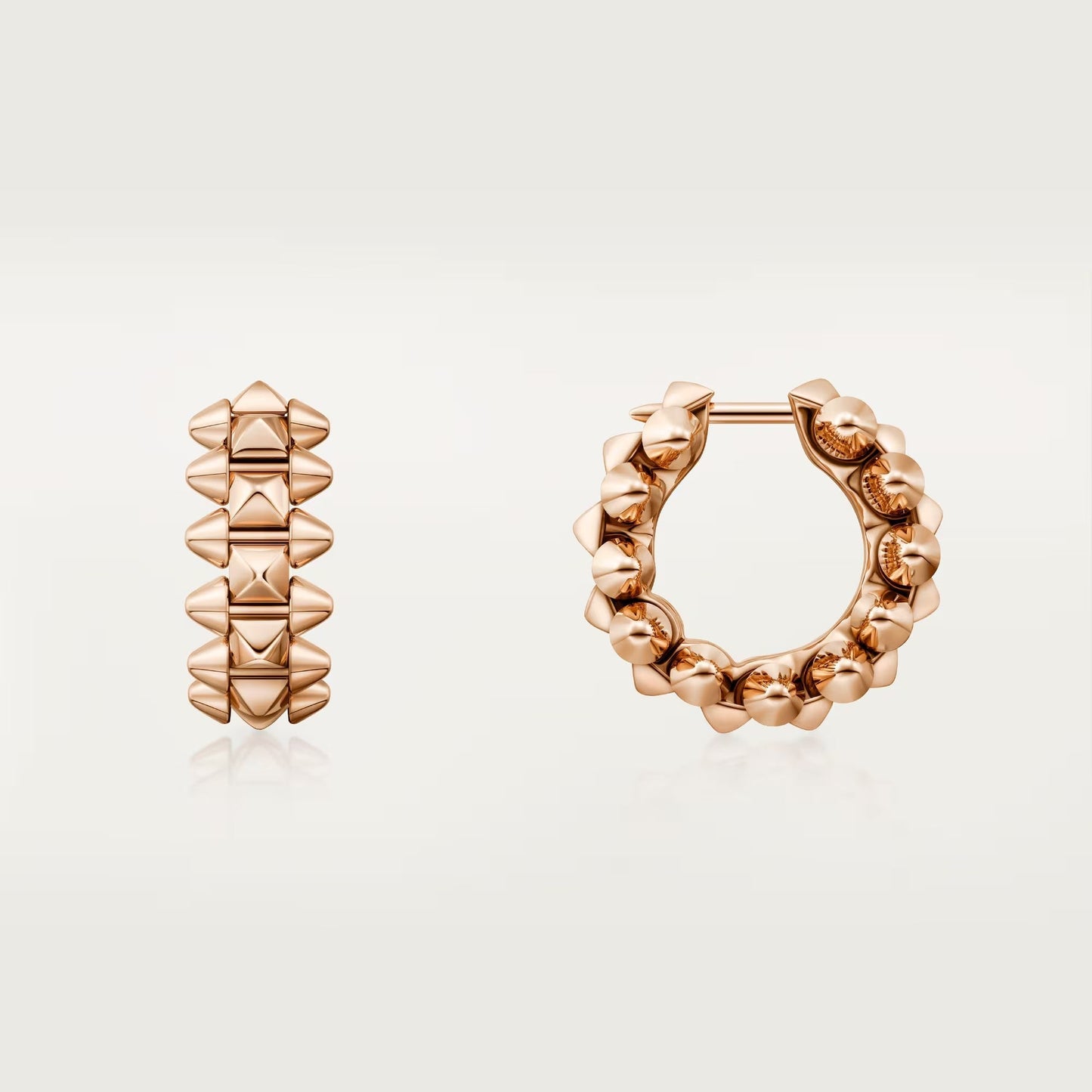 [Lumi Jewelry]CLASH MINI HOOP EARRINGS