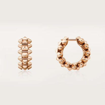 [Lumi Jewelry]CLASH MINI HOOP EARRINGS
