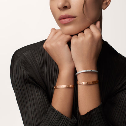 [Lumi Jewelry]LOVE BRACELET 6.1MM BRUSHED