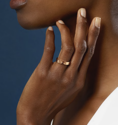 [Lumi Jewelry]ALLIANCE LIENS VIDENCE 4MM RING