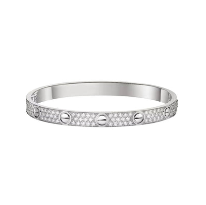 [Lumi Jewelry]LOVE BRACELET 6.1MM DIAMOND-PAVED