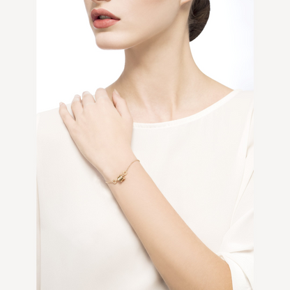 [Lumi Jewelry]ZERO 1 SOFT GOLD BRACELET