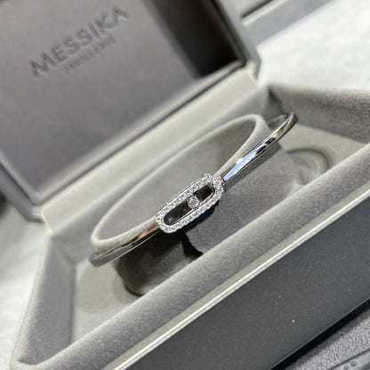 [Lumi Jewelery]Move Uno pav辿 flex bangle medium
