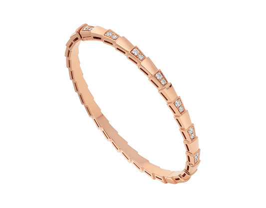 [Lumi Jewelry]SERPENTI BRACELET PINK GOLD DIAMOND