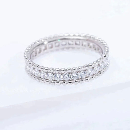 [Lumi Jewelry]PERLEE DIAMOND SILVER RING