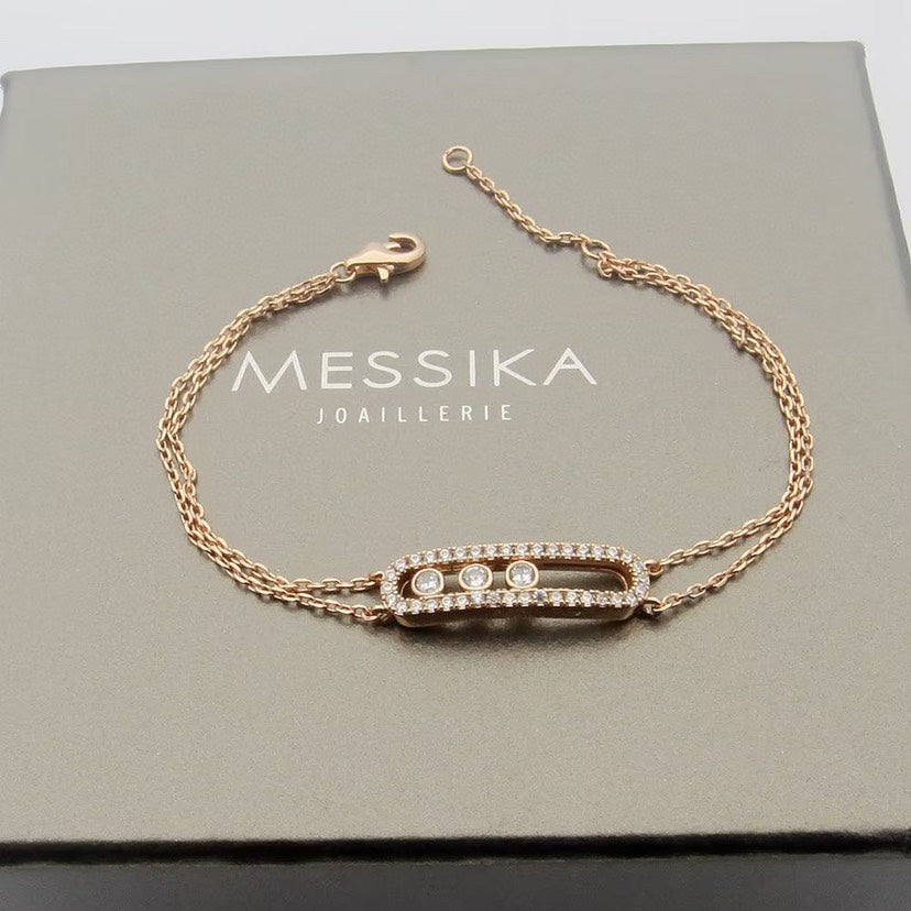 [Lumi Jewelery] Move Classique pav辿 bracelet