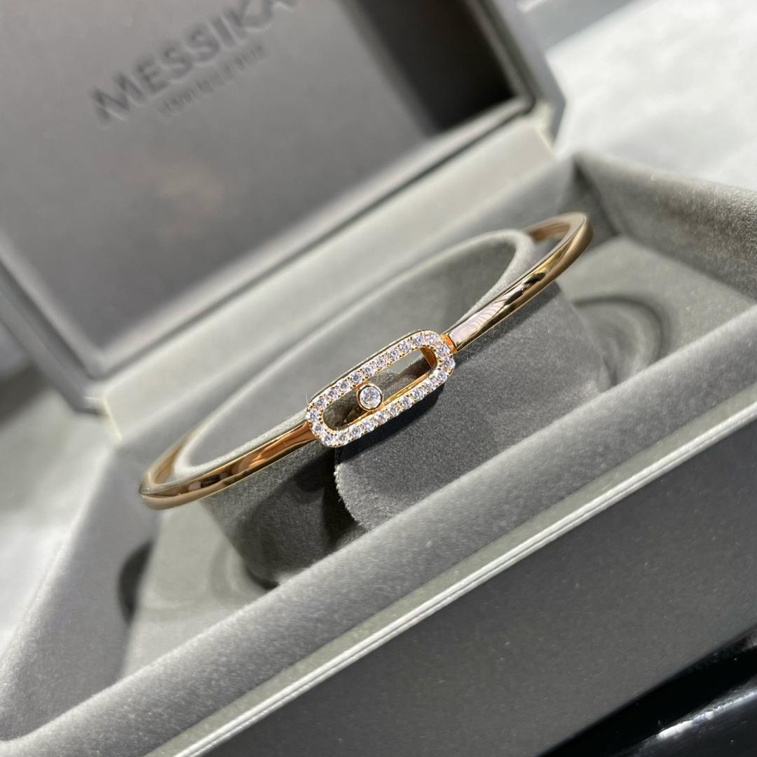 [Lumi Jewelery]Move Uno pav辿 flex bangle medium