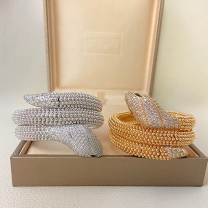 [Lumi Jewelry]HAUTE COUTURE  ROSE GOLD SERPENTI BRACELET