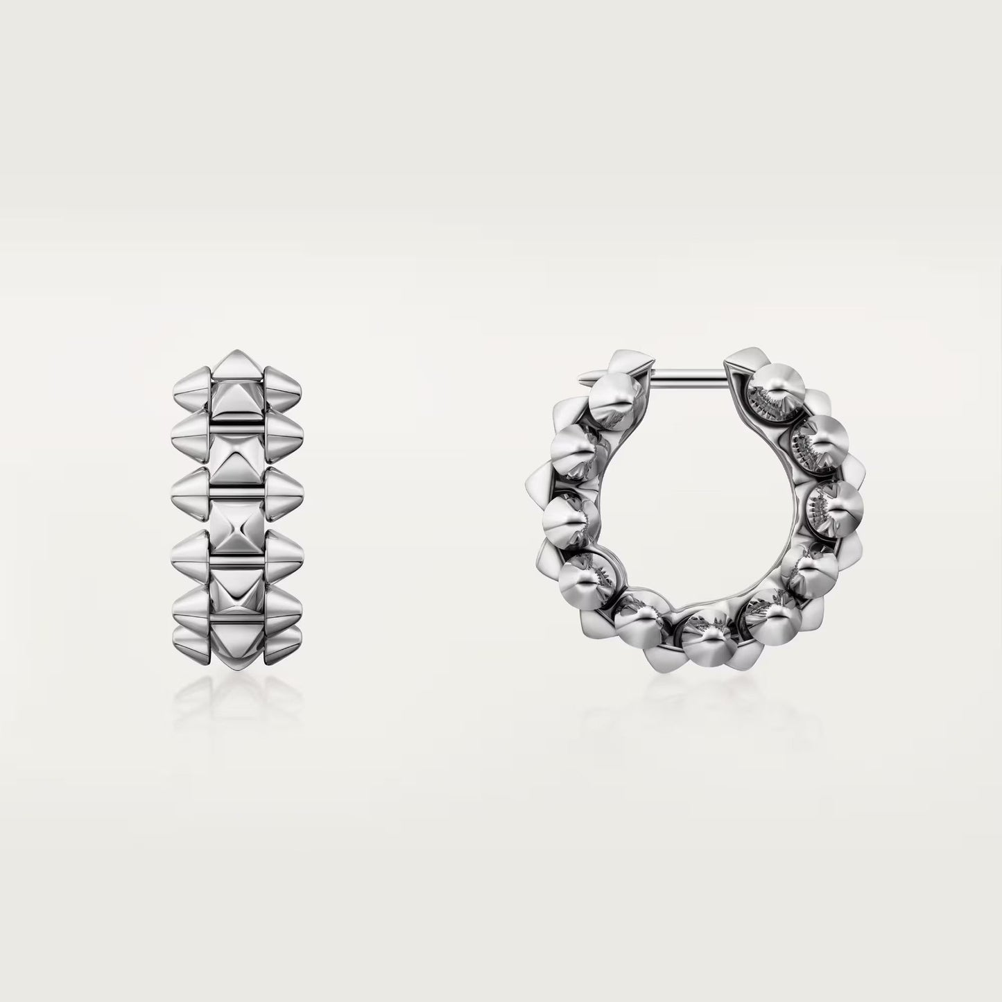 [Lumi Jewelry]CLASH MINI HOOP EARRINGS
