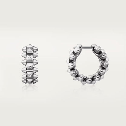 [Lumi Jewelry]CLASH MINI HOOP EARRINGS