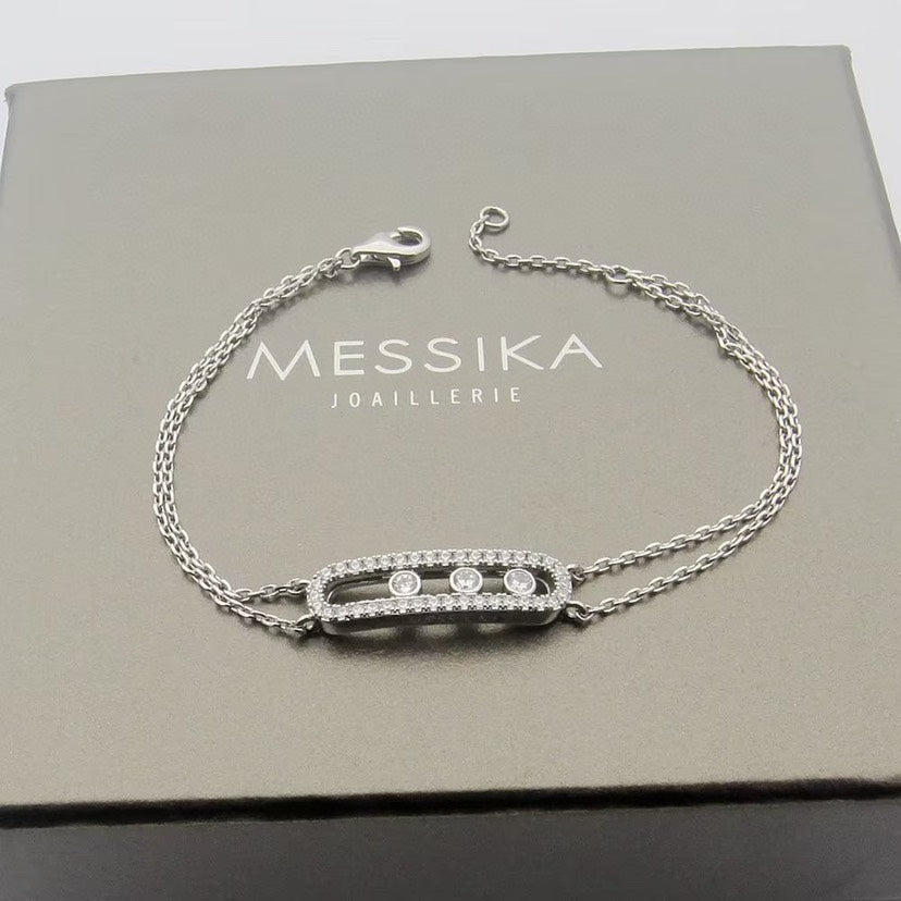 [Lumi Jewelery] Move Classique pav辿 bracelet