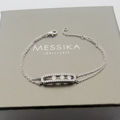 [Lumi Jewelery] Move Classique pav辿 bracelet