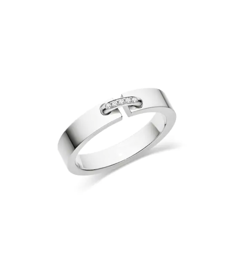 [Lumi Jewelry]ALLIANCE LIENS VIDENCE DIAMOND 4MM RING