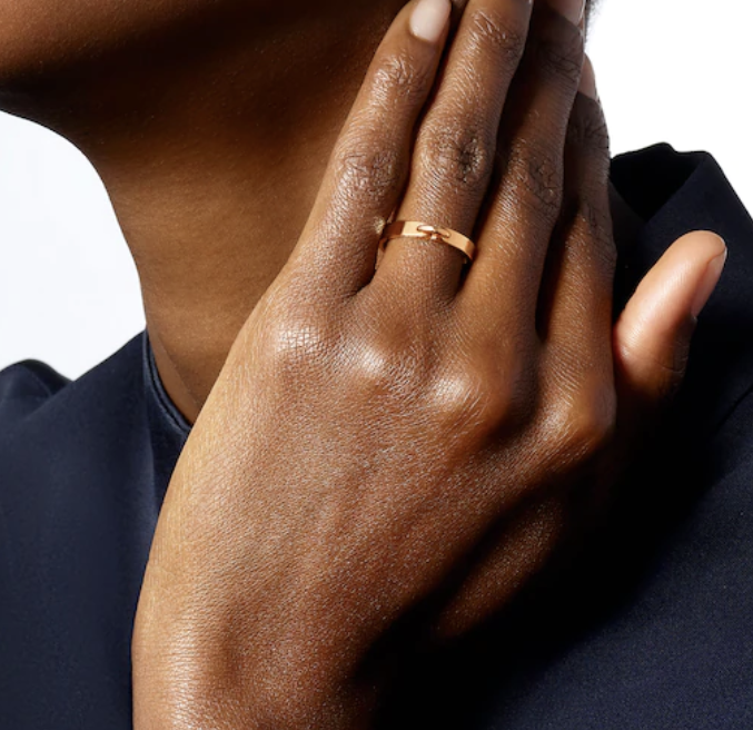 [Lumi Jewelry]ALLIANCE LIENS VIDENCE 3MM RING