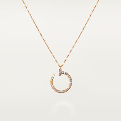 [Lumi Jewelry]JUSTE NECKLACE FULL DIAMOND