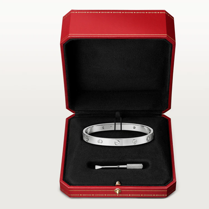 [Lumi Jewelry]LOVE BRACELET 6.1MM 4 DIAMONDS