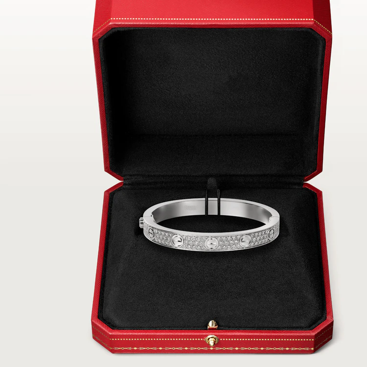 [Lumi Jewelry]LOVE BRACELET 6.1MM DIAMOND-PAVED
