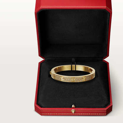 [Lumi Jewelry]LOVE BRACELET 6.1MM DIAMOND-PAVED