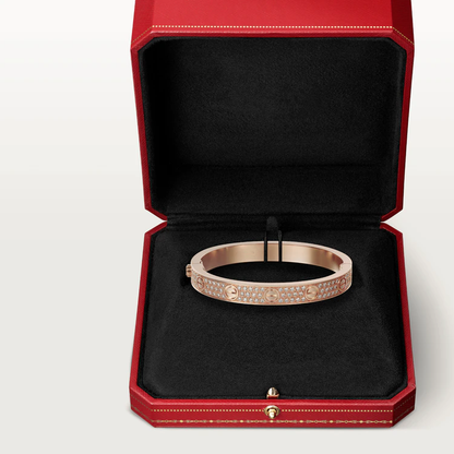 [Lumi Jewelry]LOVE BRACELET 6.1MM DIAMOND-PAVED