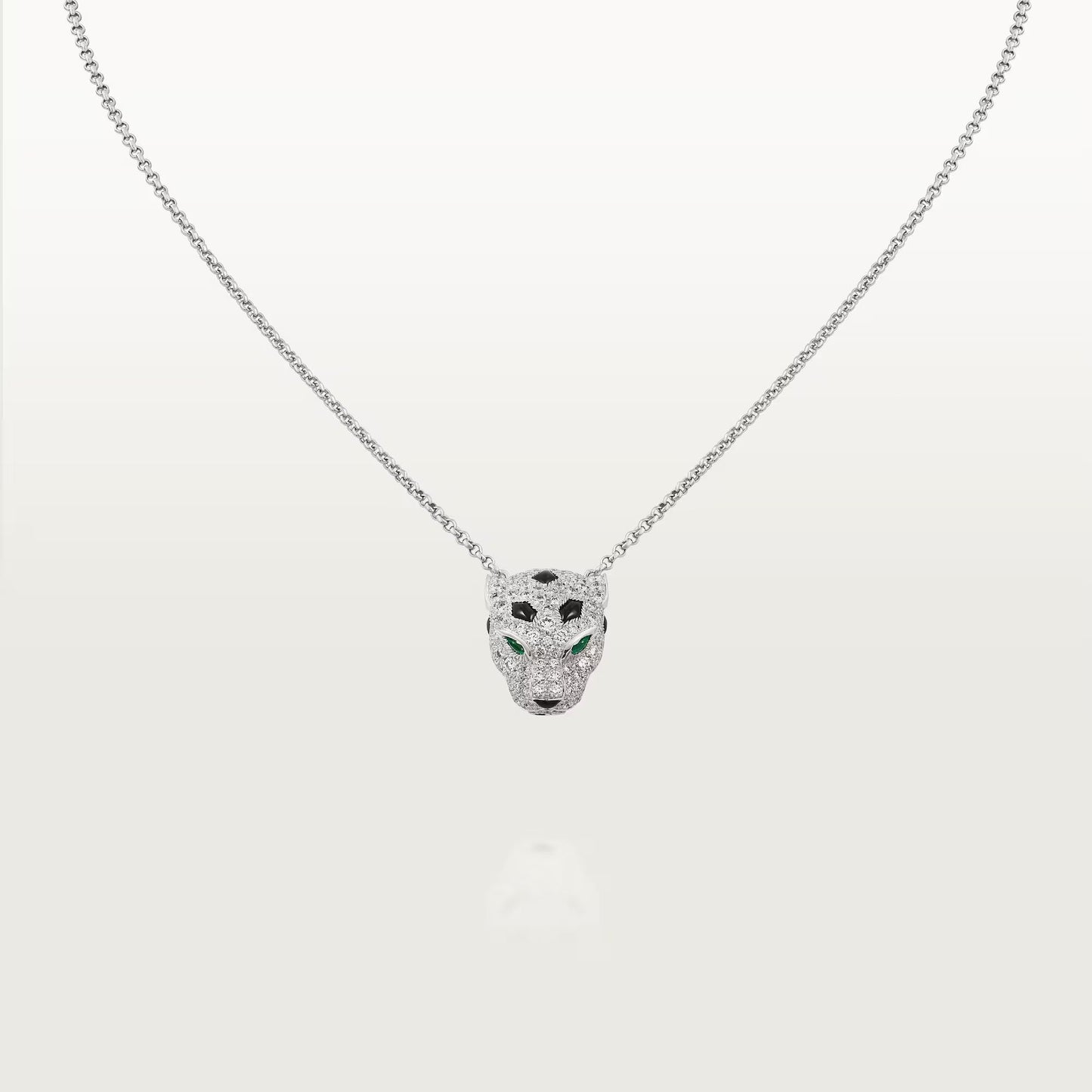 [Lumi Jewelry]PANTHERE FULL DIAMOND NECKLACE