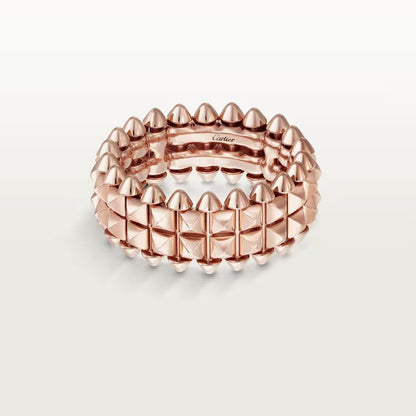 [Lumi Jewelry]CLASH 9.2MM DOUBLE ROW RING