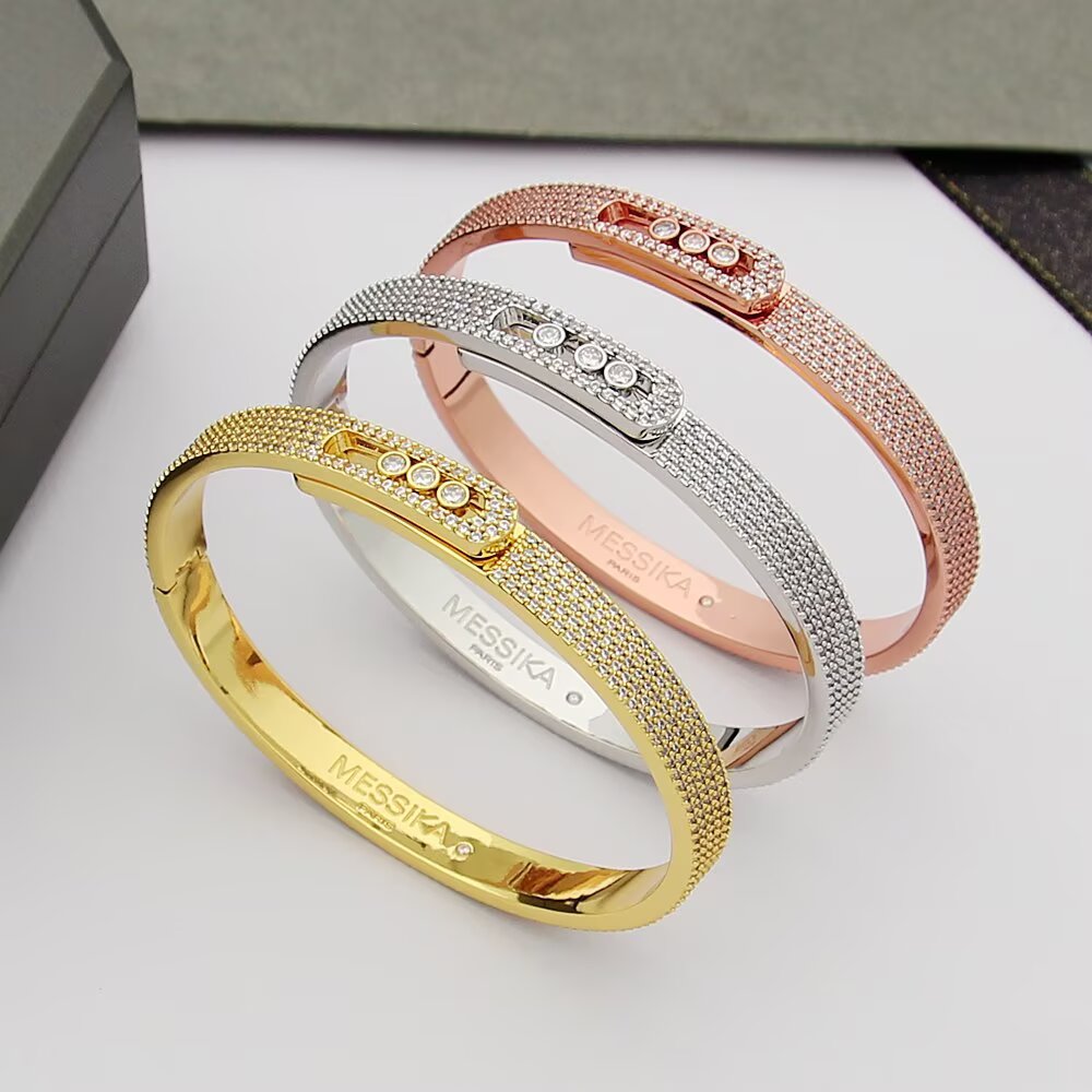 [Lumi Jewelery]Move Noa Full Pav辿 Diamond Bangle Bracelet