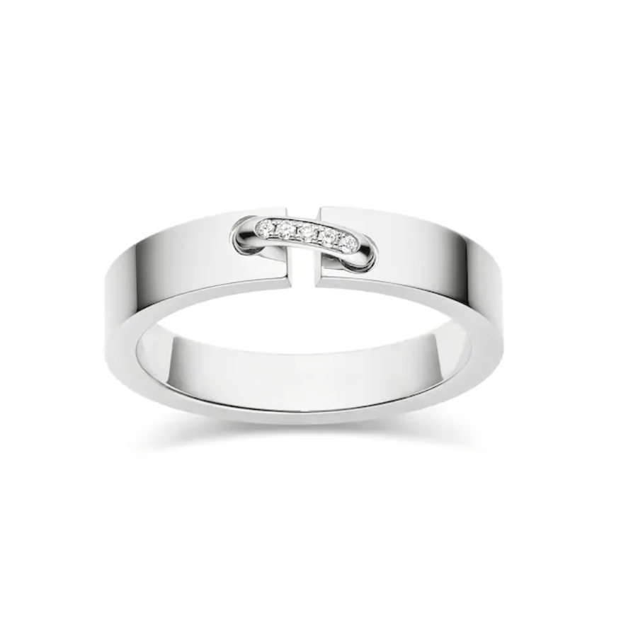 [Lumi Jewelry]ALLIANCE LIENS VIDENCE DIAMOND 4MM RING
