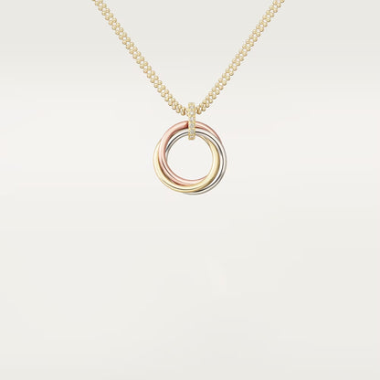 [Lumi Jewelry]TRINITY MEDIUM  DIAMONDS NECKLACE