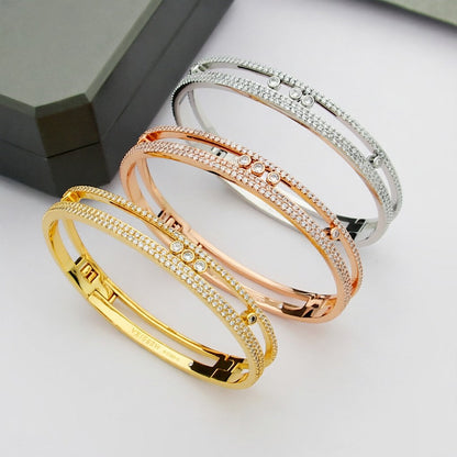 [Lumi Jewelery]Move Romane pav辿 bangle