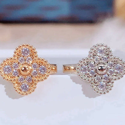 [Lumi Jewelry]CLOVER DIAMOND RING