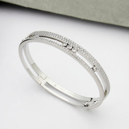 [Lumi Jewelery]Move Romane pav辿 bangle