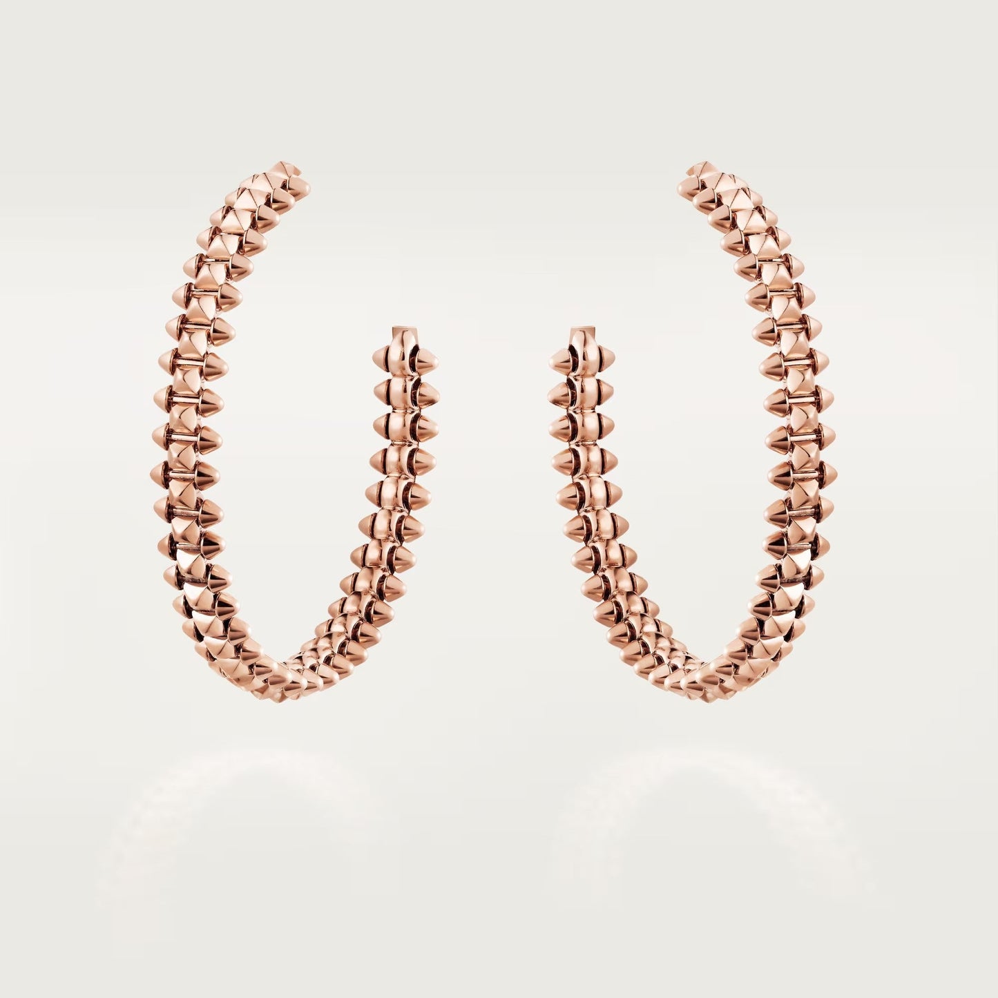 [Lumi Jewelry]CLASH HOOP LARGE EARRINGS