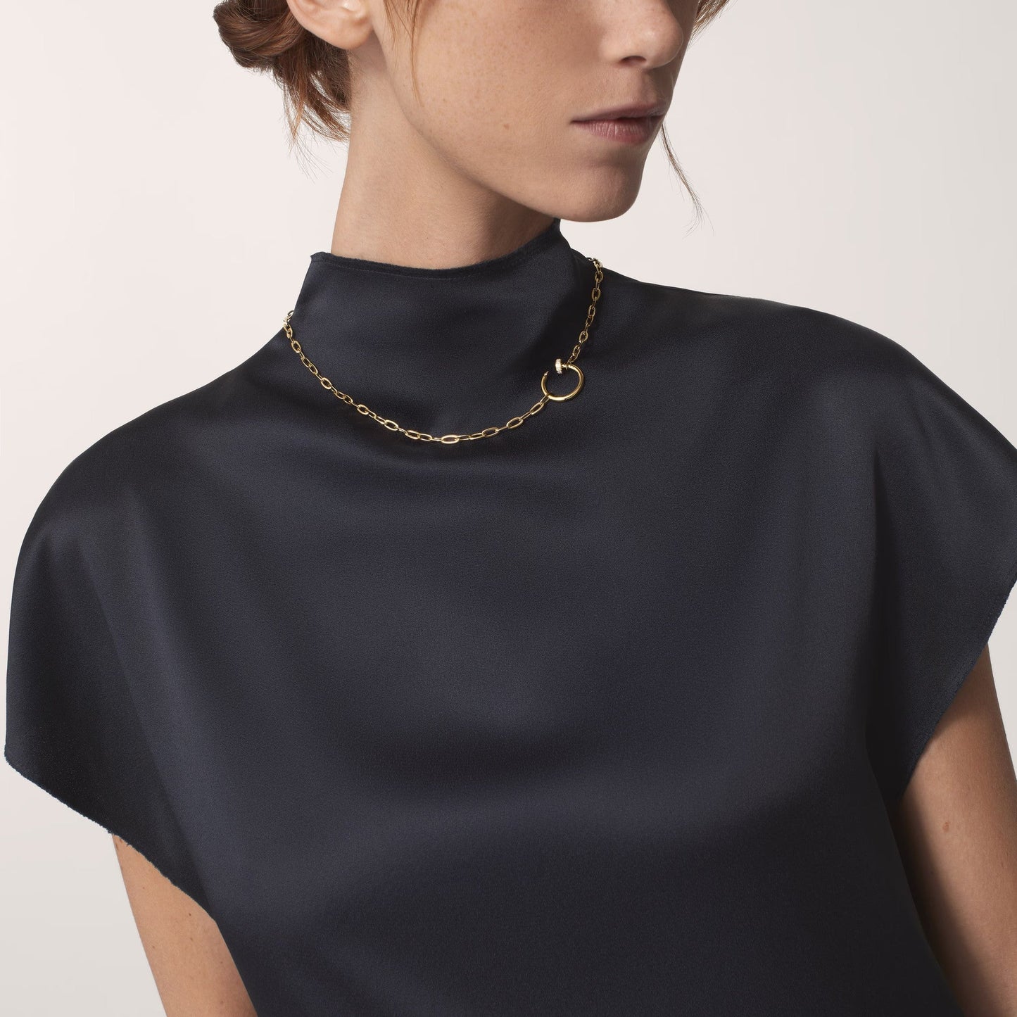 [Lumi Jewelry]JUSTE NECKLACE FULL DIAMONDS