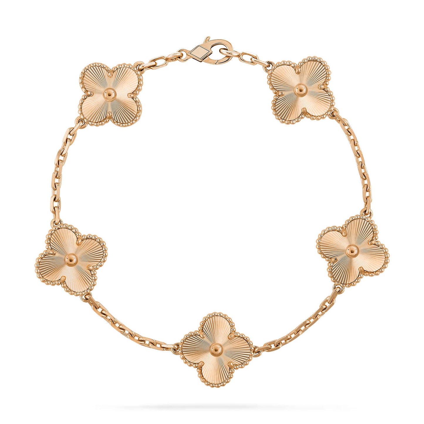 [Lumi Jewelry]CLOVER 5 FLOWERS LASER BRACELET