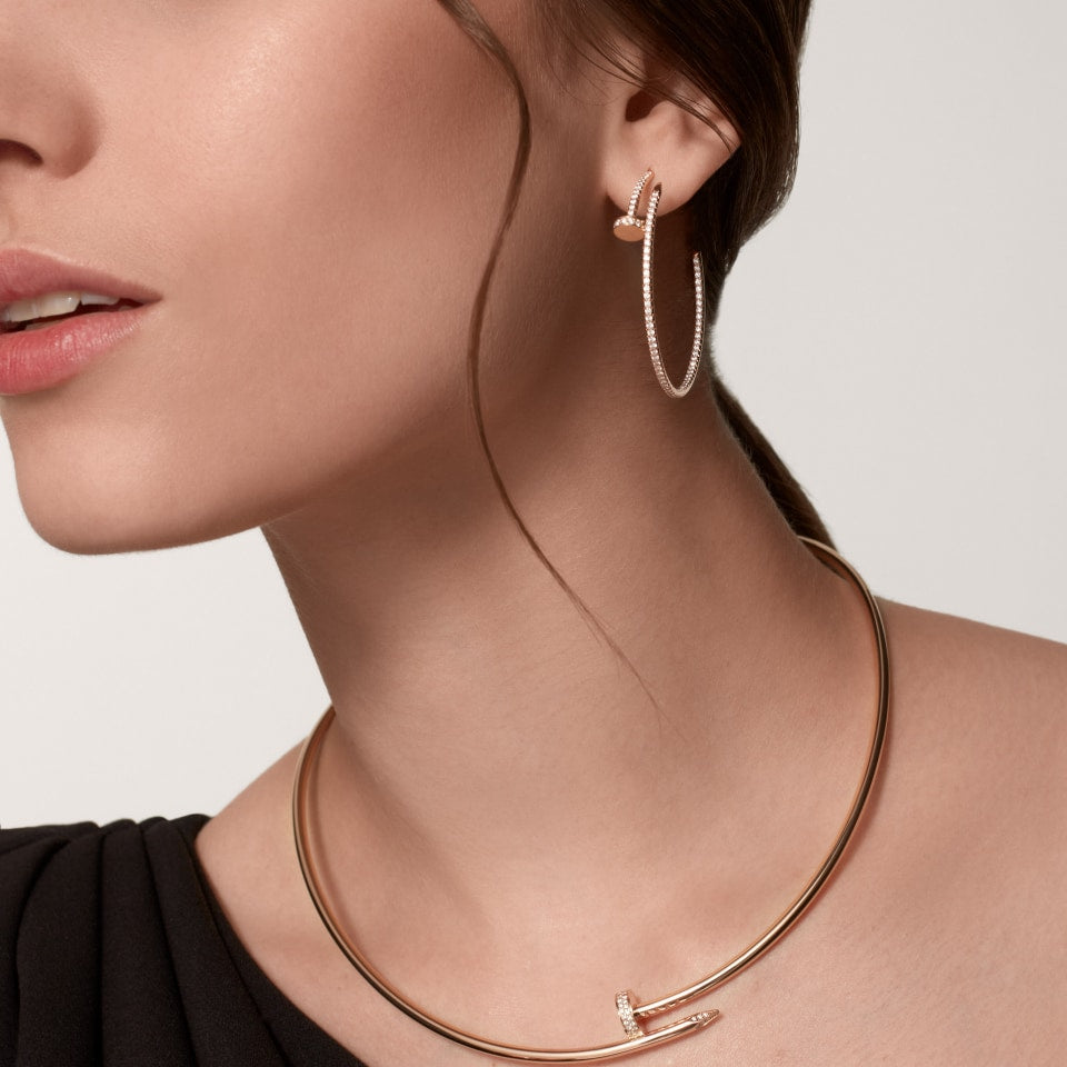 [Lumi Jewelry]JUSTE FULL DIAMOND LARGE EARRINGS