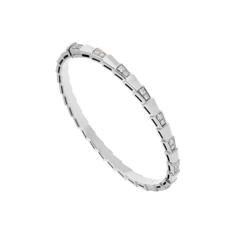 [Lumi Jewelry]SERPENTI BRACELET SILVER DIAMOND