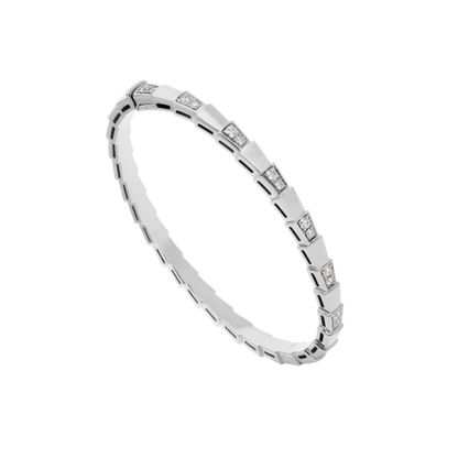[Lumi Jewelry]SERPENTI BRACELET SILVER DIAMOND