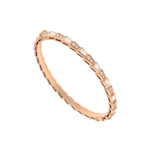 [Lumi Jewelry]SERPENTI BRACELET PINK GOLD MOP DIAMOND