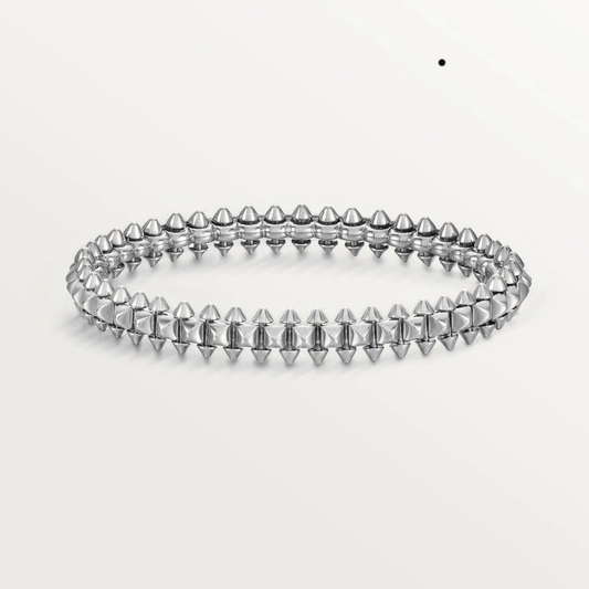 [Lumi Jewelry]CLASH SILVER BRACELET