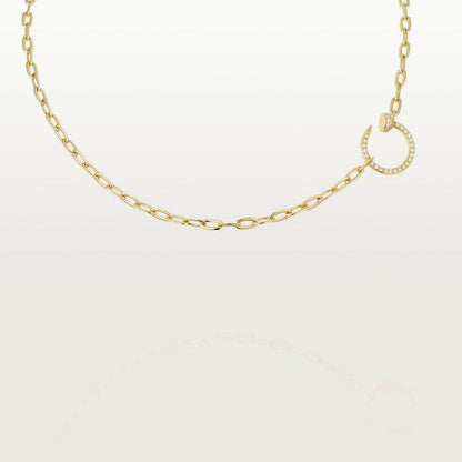[Lumi Jewelry]JUSTE NECKLACE FULL DIAMONDS