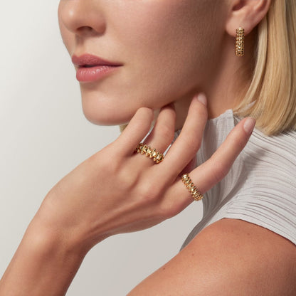 [Lumi Jewelry]CLASH 6.4MM SMALL RING