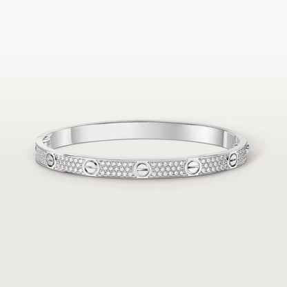[Lumi Jewelry]LOVE BRACELET 4.8MM DIAMOND-PAVED