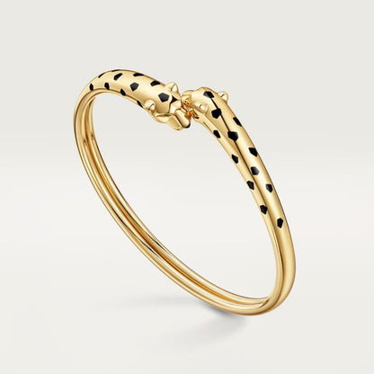 [Lumi Jewelry]PANTHERE DOUBLE HEADED OPEN BRACELET