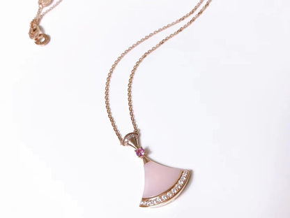 [Lumi Jewelry]DREAM NECKLACE PINK MOP DIAMOND