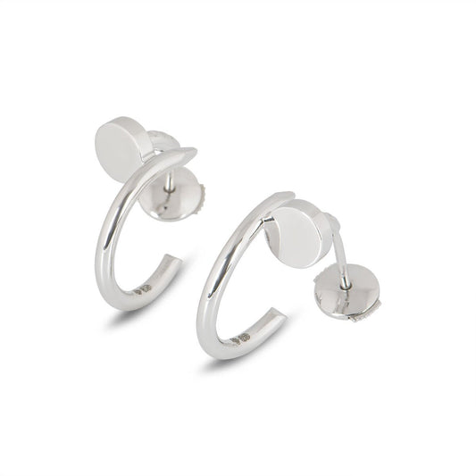 [Lumi Jewelry]JUSTE EARRINGS SILVER