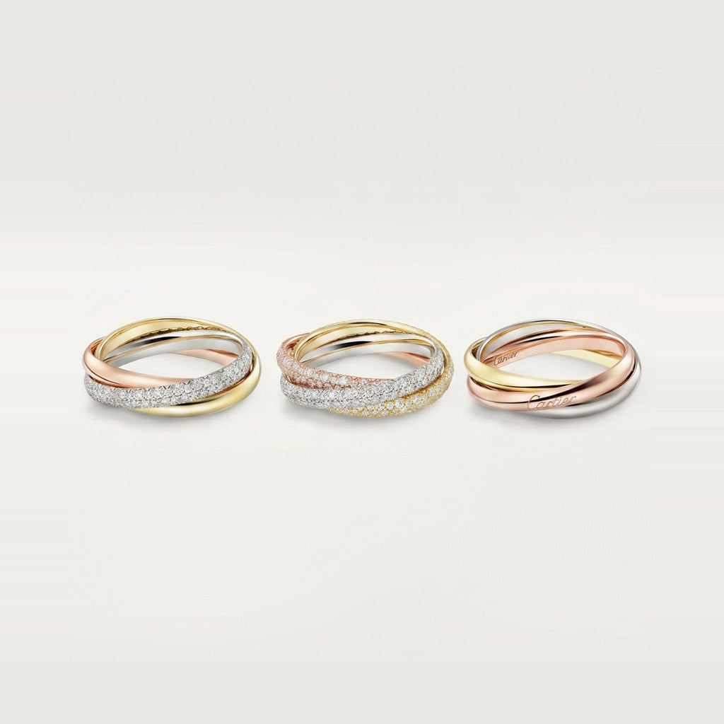 [Lumi Jewelry]TRINITY 2.5MM RING COLLECTION