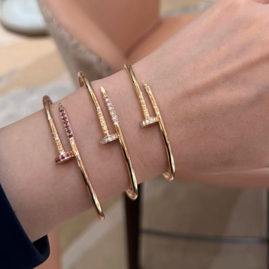 [Lumi Jewelry]JUSTE BRACELET 2.5MM DIAMONDS NEW