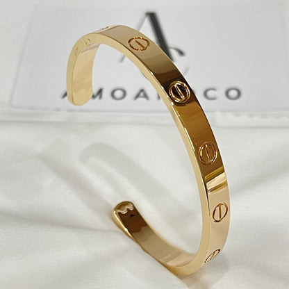 [Lumi Jewelry]LOVE BRACELET 6.1MM OPEN CUFF