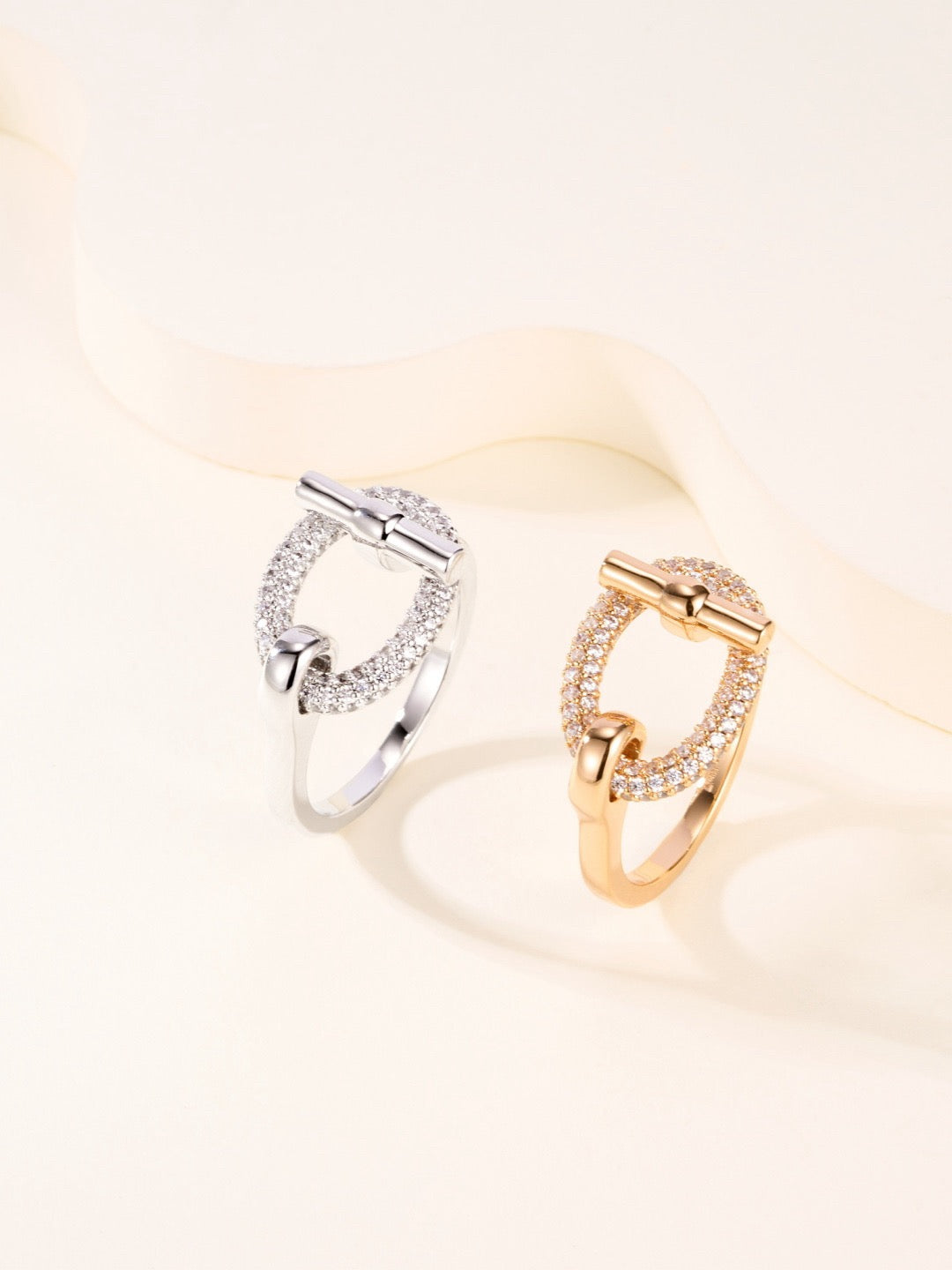 [Lumi Jewellery]RONDE SMALL DIAMOND RING（1）