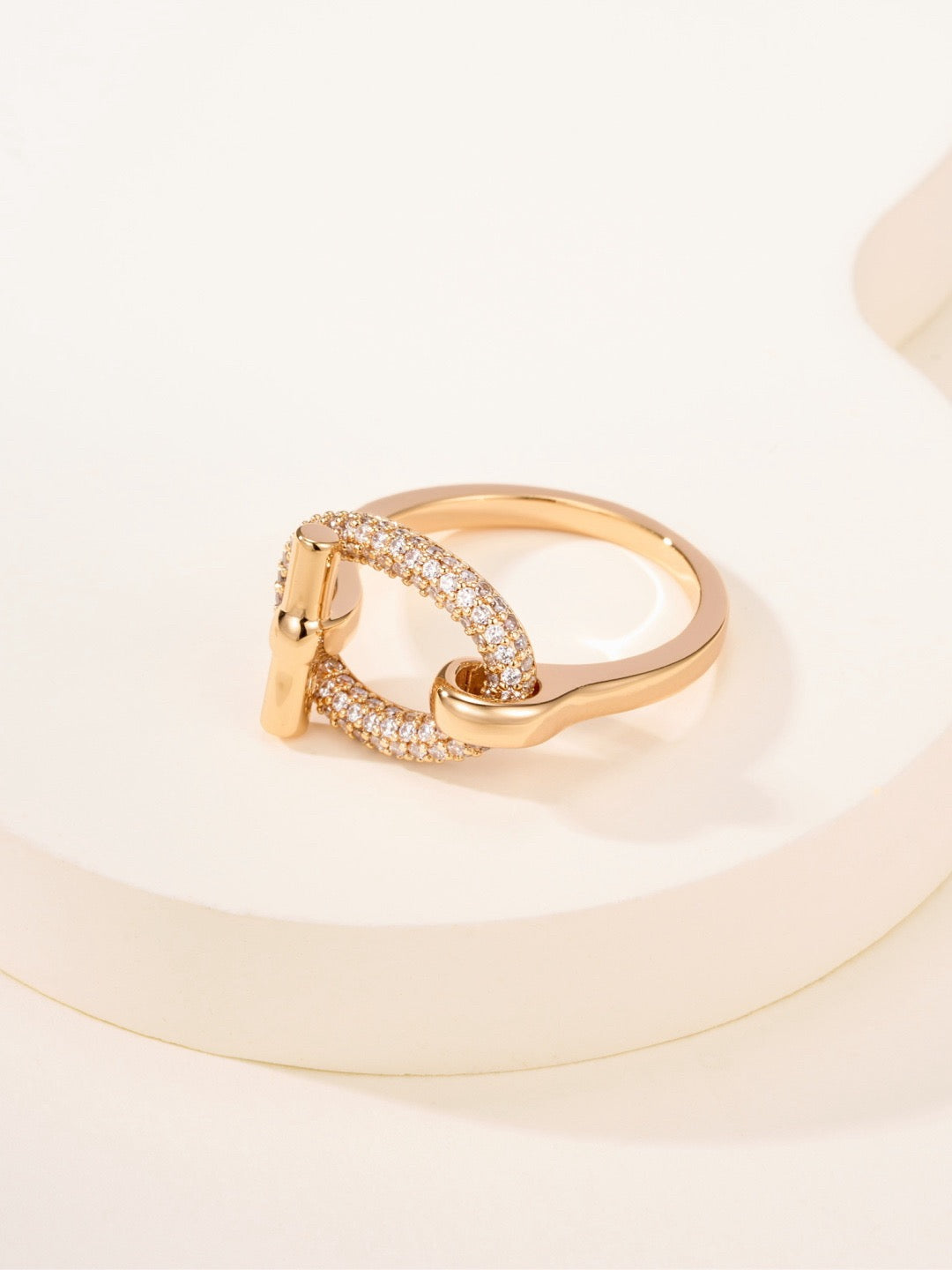 [Lumi Jewellery]RONDE SMALL DIAMOND RING（1）
